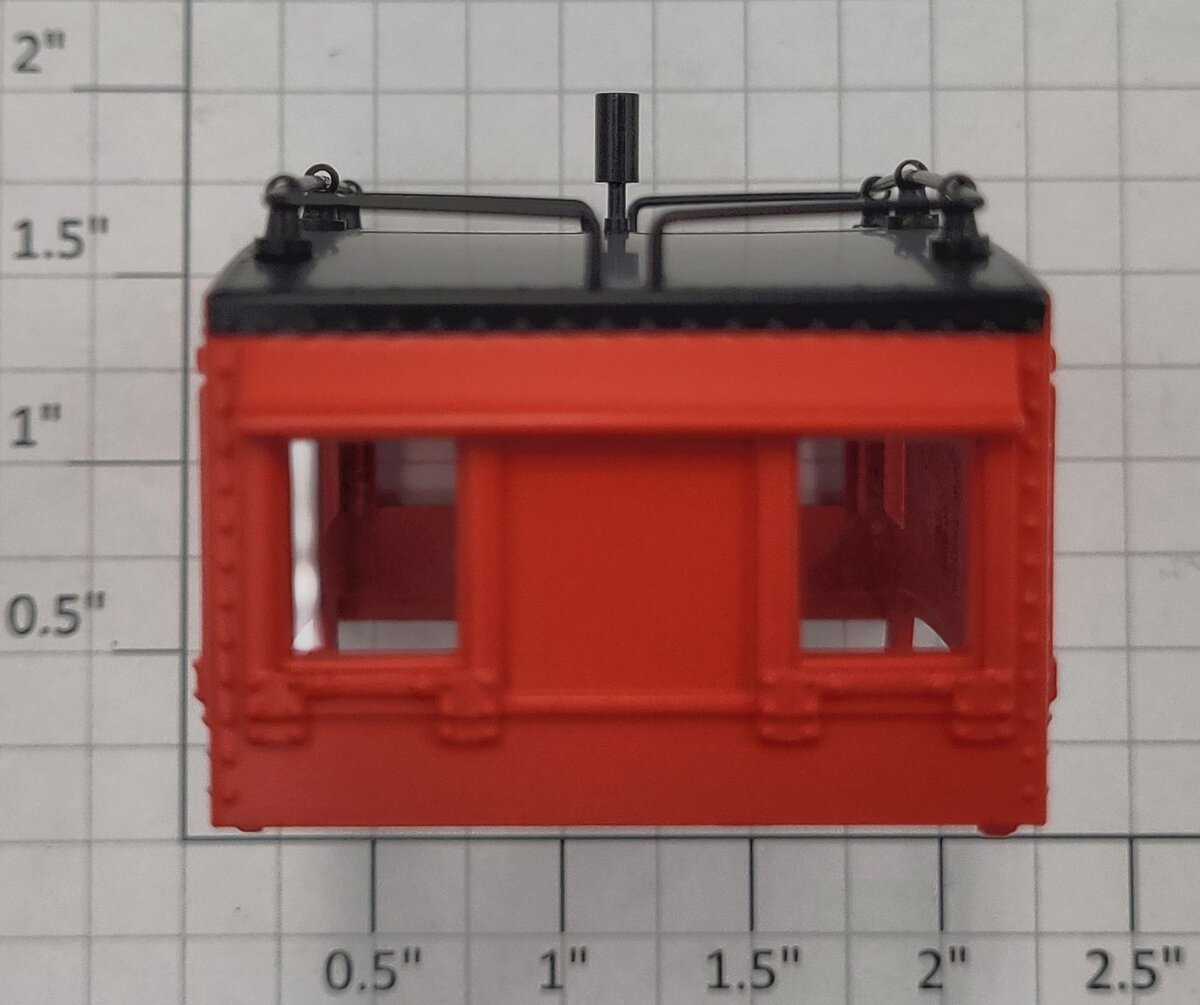 Lionel 22298-113 Red Cotton Belt Woodsided Caboose Cupola