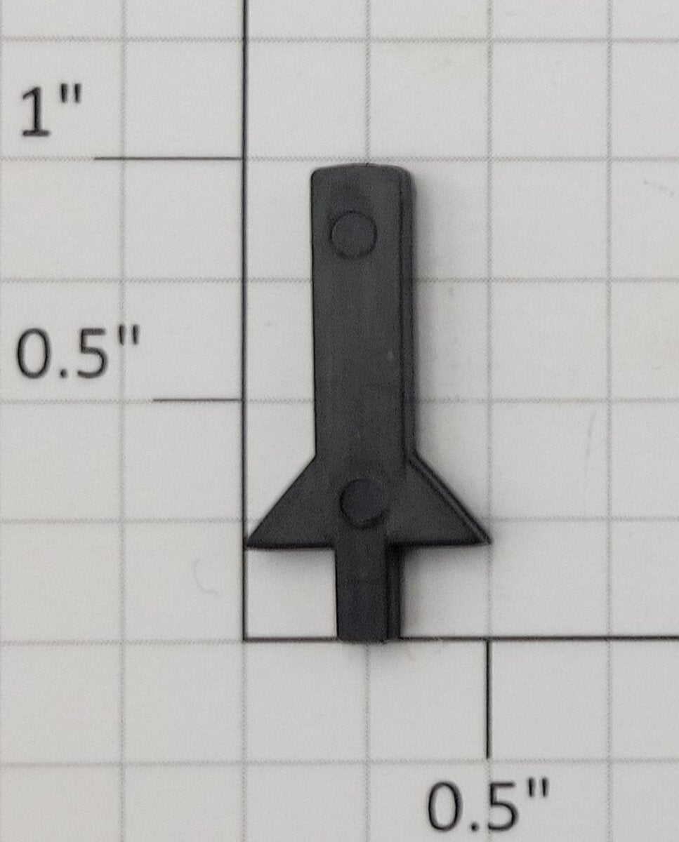 Lionel 6202328007 K-Line Black Flat Car Stake