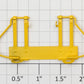 Lionel 18231-224 BNSF Dash-9 Diesel Locomotive Yellow End Handrail