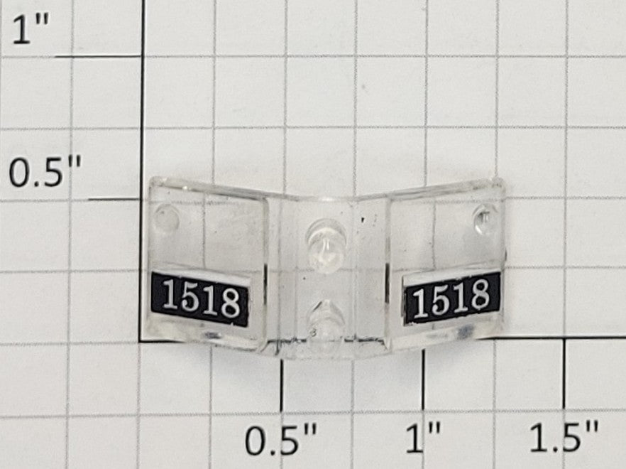 Lionel 28517-17 Front GP-9 Diesel Locomotive Number Board Lens Insert #1518