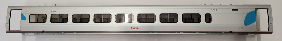 Lionel 15532-2 #3523 Acela Business Coach Shell