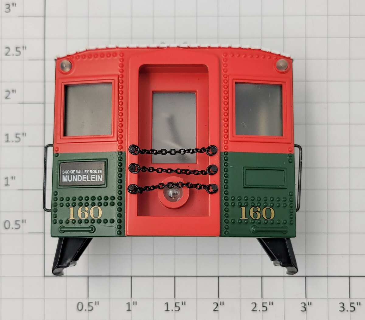 Lionel 22381-12 K-Line Interurban Vestibule #160 W/ Harness