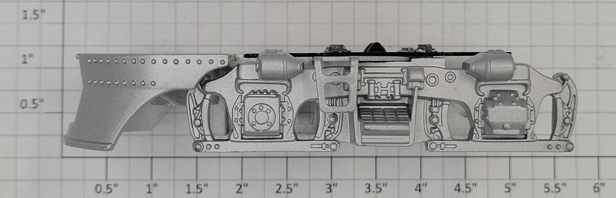 Lionel 24568-035 Front Truck and Pilot with Silver Painted Sideframe