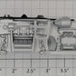Lionel 24568-035 Front Truck and Pilot with Silver Painted Sideframe
