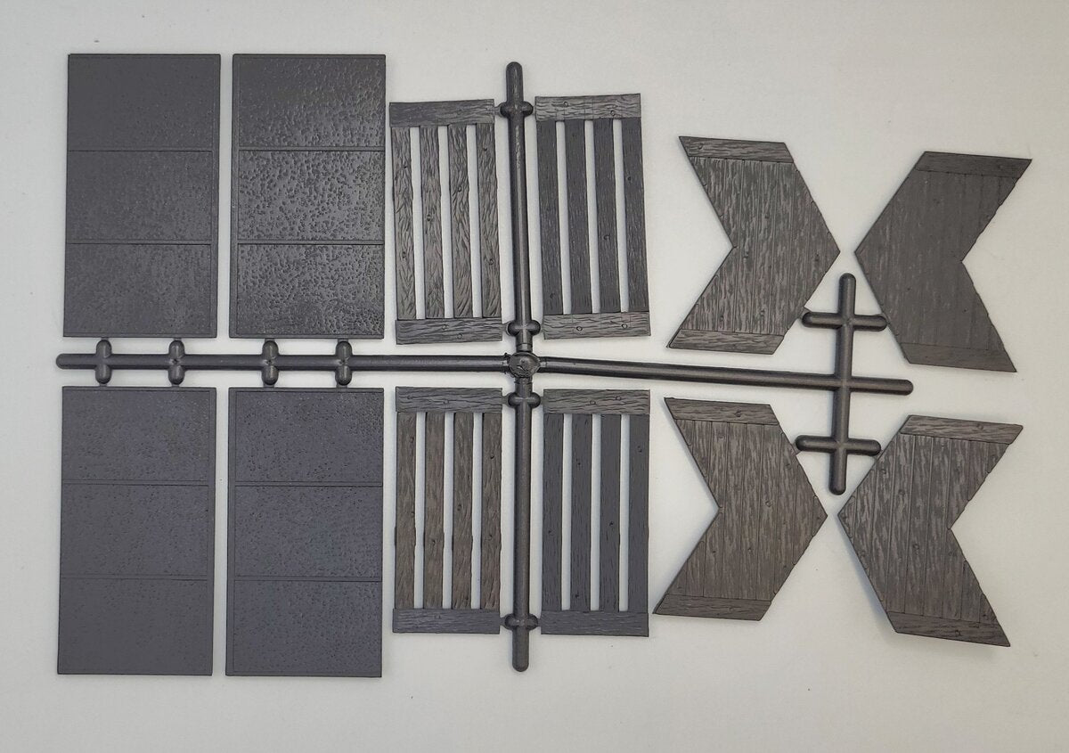 Lionel 12897-35 Engine House Vent and Roof Set