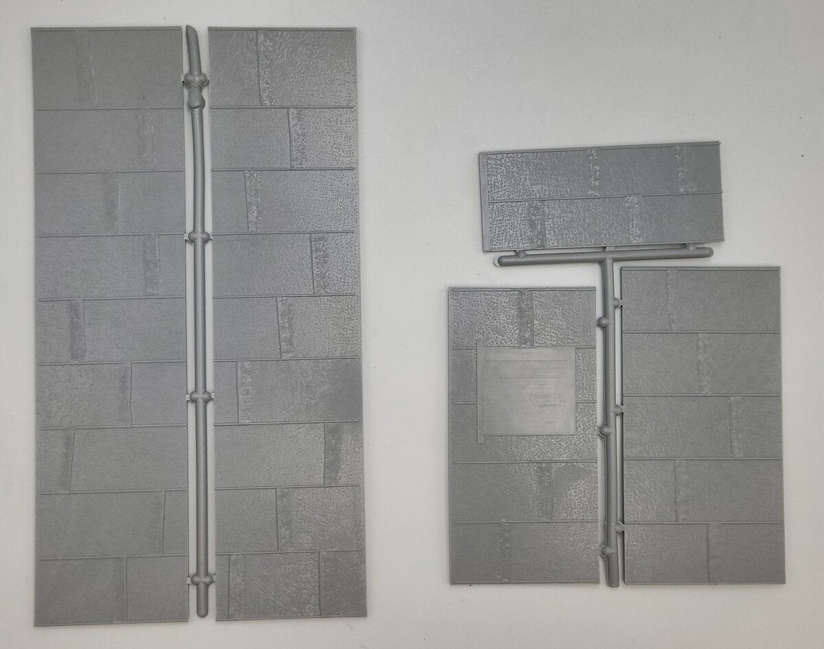 Lionel 12904-45 Coaling Station Gray Plastic 5-Piece Roof Kit