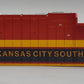 Lionel 28351-2 Red KCS Cabless Diecast ES44AC Diesel LocomotiveShell #4655