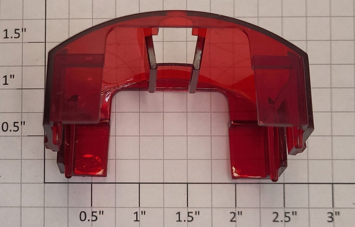 Lionel 28527-35 AEC TMCC Red GP-7 Diesel Cab Window Insert