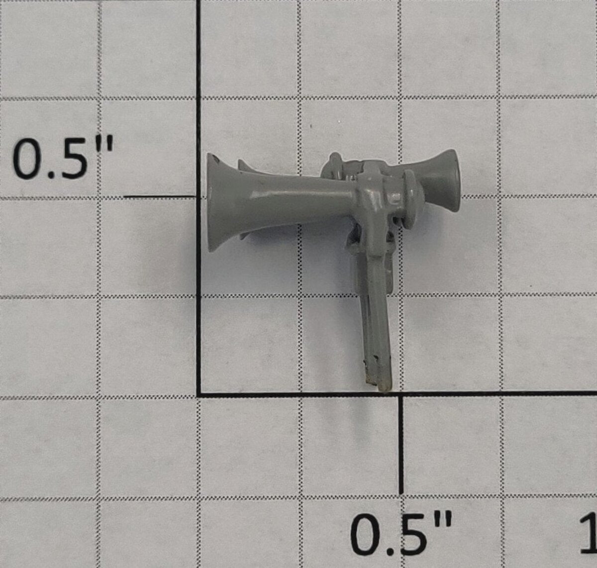 Lionel 18274-13 Burlington U30C Diesel 3-Chime Gray Metal Horn #891