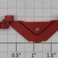 Lionel 28012-104 Red Die Cast Commodore Vanderbilt Steam Loco Front Step