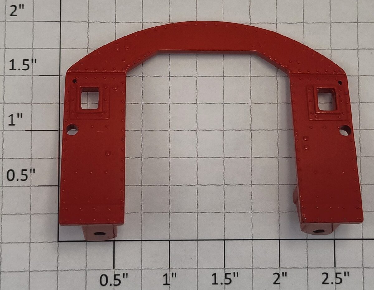 Lionel 28012-224 Red Diecast Commodore Vanderbilt Steam Loco Rear Bulkhead