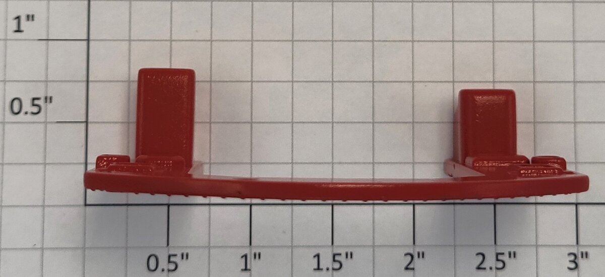 Lionel 28012-224 Red Diecast Commodore Vanderbilt Steam Loco Rear Bulkhead
