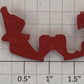 Lionel 28012-234 Red Plastic Commodore Vanderbilt Steam Loco Backhead Detail