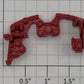 Lionel 28012-235 Red Commodore Vanderbilt Backhead Detail