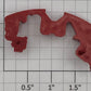 Lionel 28012-235 Red Commodore Vanderbilt Backhead Detail
