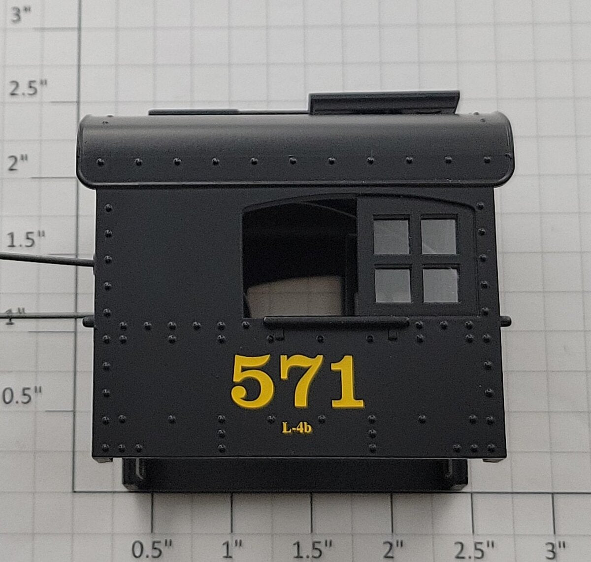 Lionel 28018-2 Reading TMCC Camelback Steam Locomotive Cab Shell #571