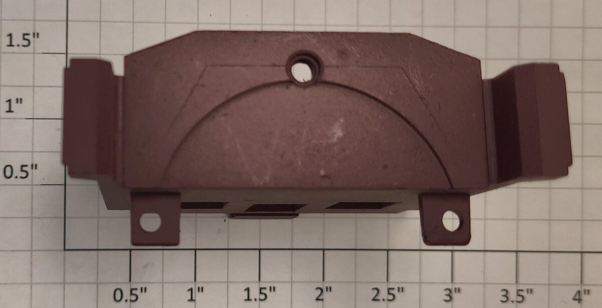 Lionel 29065-14 Maroon Metal Observation Car End Platform