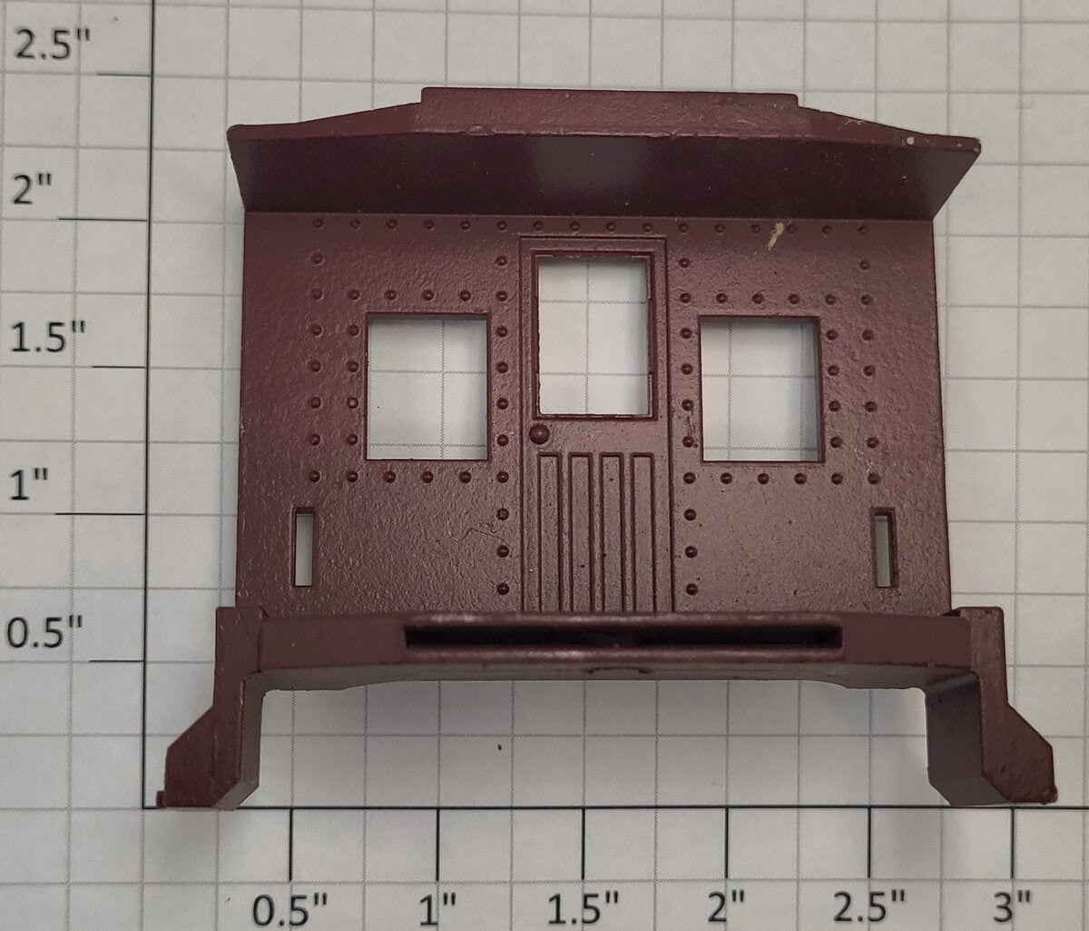 Lionel 29065-14 Maroon Metal Observation Car End Platform