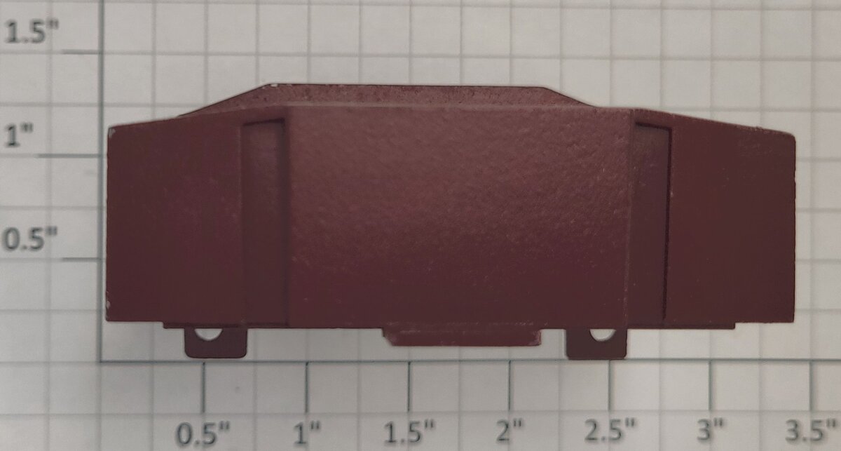 Lionel 29065-14 Maroon Metal Observation Car End Platform