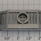 Lionel 29080-24 Southern Baby Madison Dark Gray Observation Car Railing