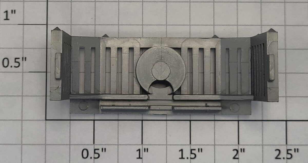 Lionel 29080-24 Southern Baby Madison Dark Gray Observation Car Railing