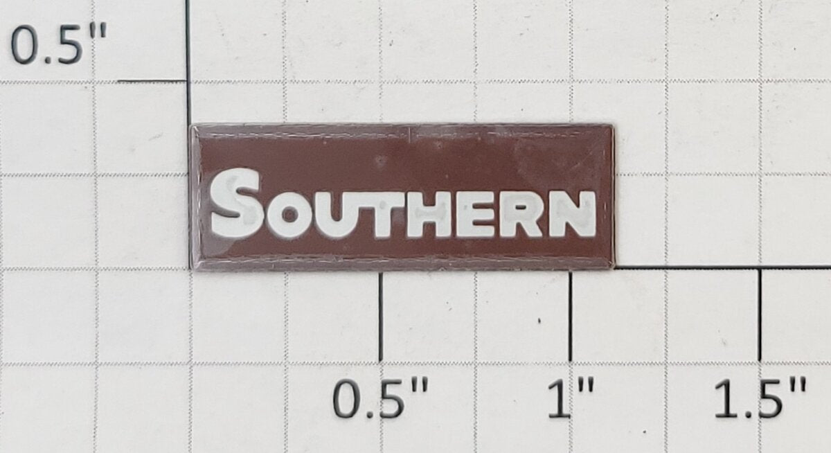 Lionel 36029-10 Southern Pacific Auto Carrier Nameplate Plaque