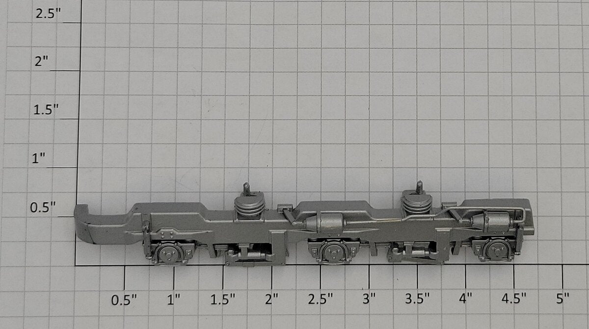 Lionel 28373-774 O Gauge Diecast Sd70ACe Left Hand Silver Truck Side Frame