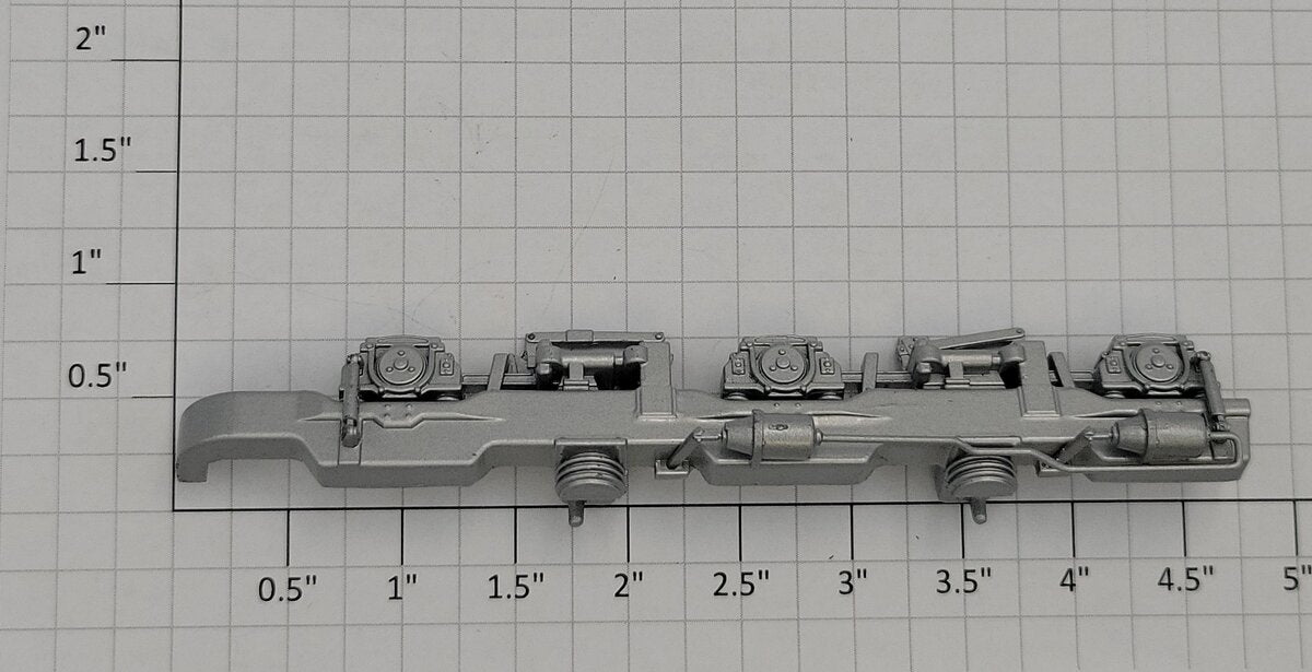 Lionel 28373-775 O Gauge Diecast Sd70ACe Right Hand Silver Truck Side Frame