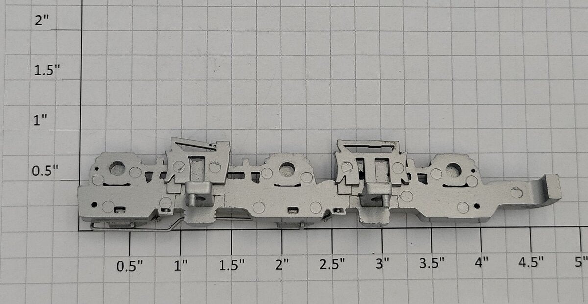 Lionel 28373-775 O Gauge Diecast Sd70ACe Right Hand Silver Truck Side Frame