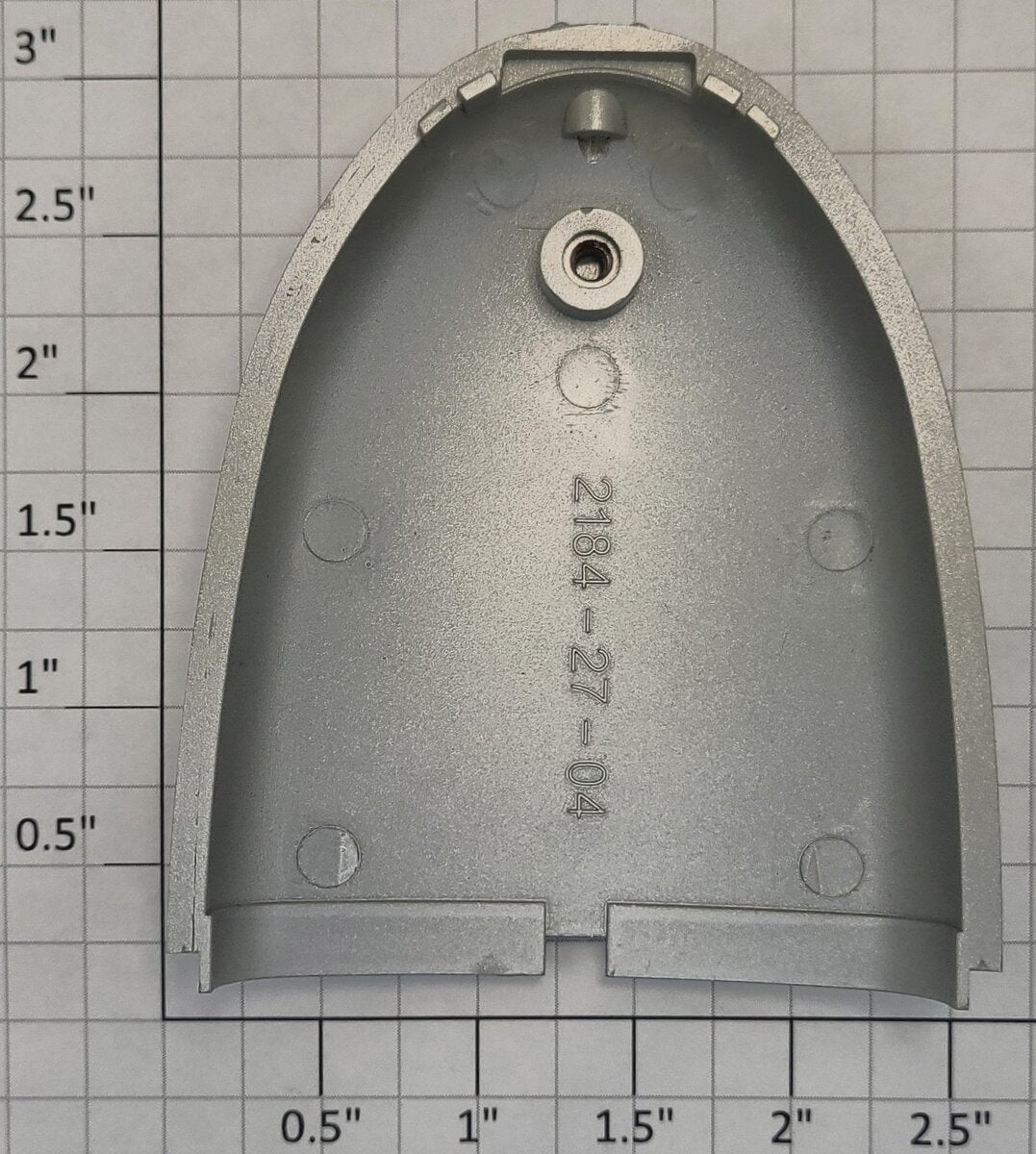 Lionel 29109-15 Silver Plastic Observation Car Roof End