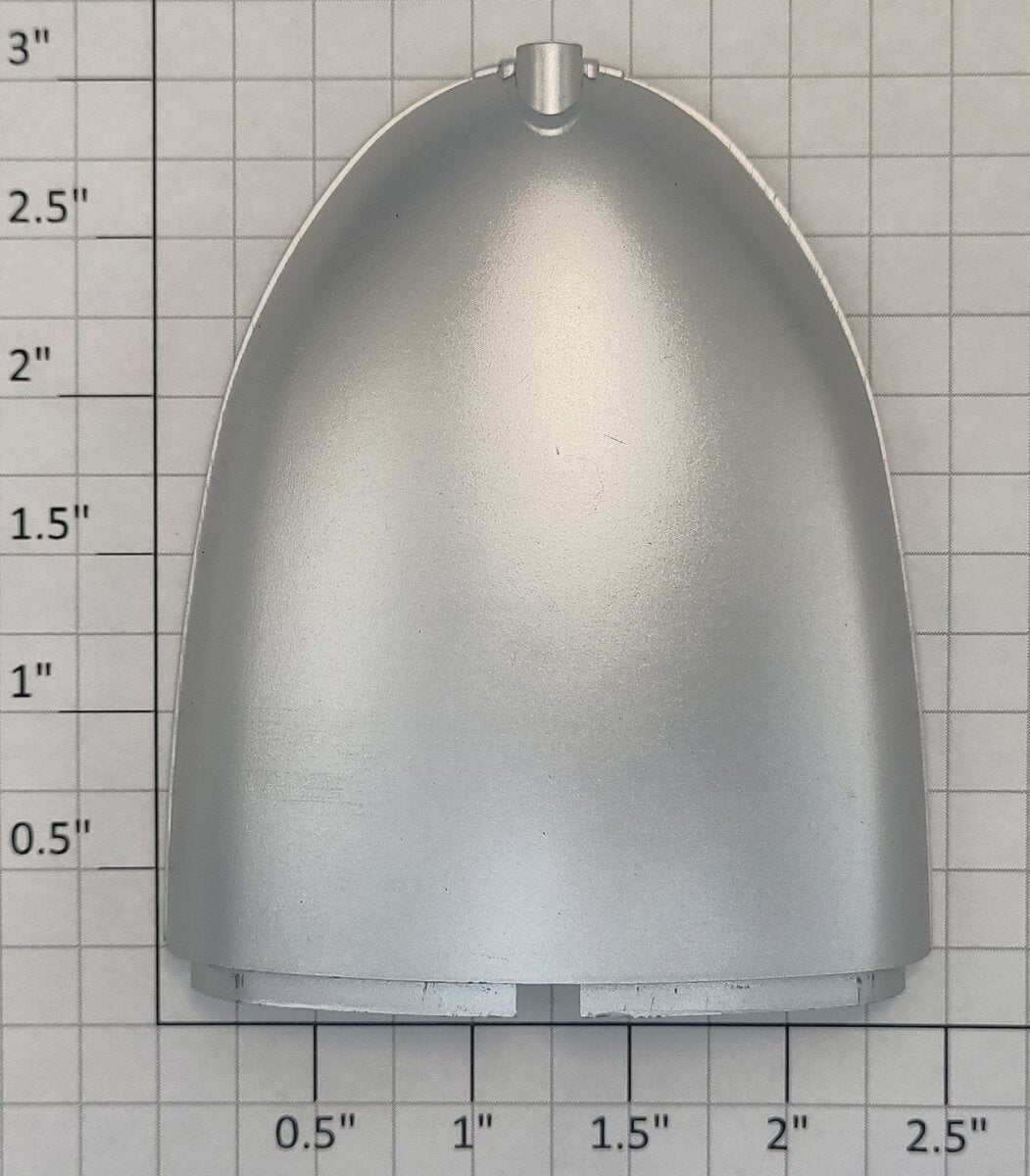 Lionel 29109-15 Silver Plastic Observation Car Roof End