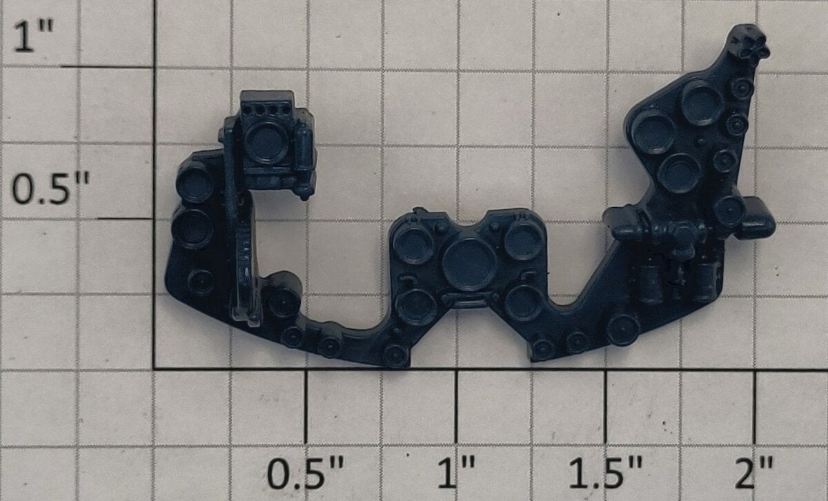 Lionel 28024-235 Blue Commodore Vanderbilt Steam Loco Boiler Backhead Detail