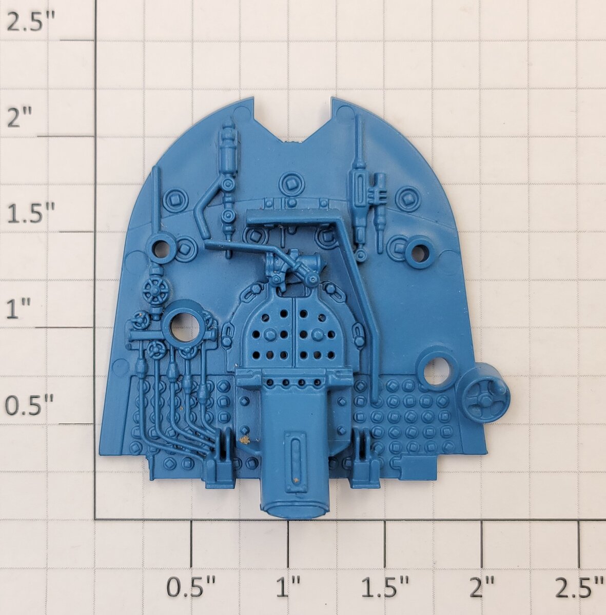 Lionel 28024-244 Blue Commodore Vanderbilt Boiler Backhead