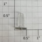 Lionel 38151-65 Fan Molded Clear Plastic Volume Control