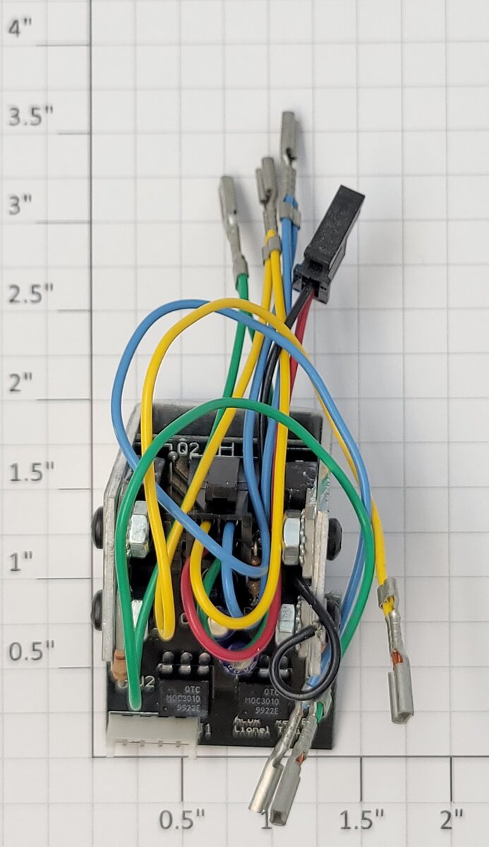 Lionel 38151-256 ACDR AC Motor Driver W/Heat Sink & Harness
