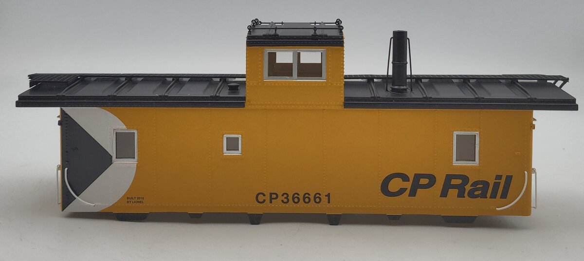 Lionel 36661-2 Yellow CP Rail Steel Caboose Body Shell #36661