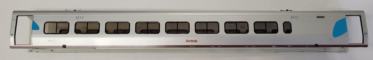 Lionel 15586-2 #3512 Amtrak Acela Business Coach Shell