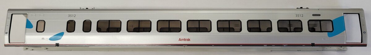 Lionel 15586-2 #3512 Amtrak Acela Business Coach Shell