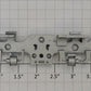 Lionel 18278-575 Silver Left Hand Diesel Locomotive U30C Side Frame