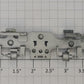Lionel 18278-580 Silver Right Hand Diesel Locomotive UC30 Side Frame