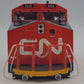 Lionel 18289-7 Canadian National Dash-9 Diesel Locomotive Body Shell #2528