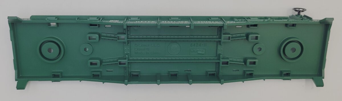 Lionel 36727-7 Green Weyerhaeuser Timber 