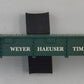 Lionel 36727-7 Green Weyerhaeuser Timber "Mo & Joe" Flatcar Frame