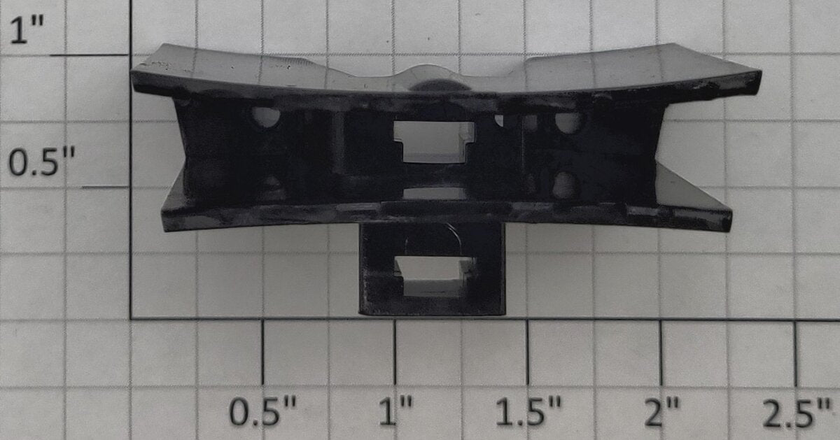 Lionel 16001-43 Black Molded O27 Streamliner Lamp Bracket
