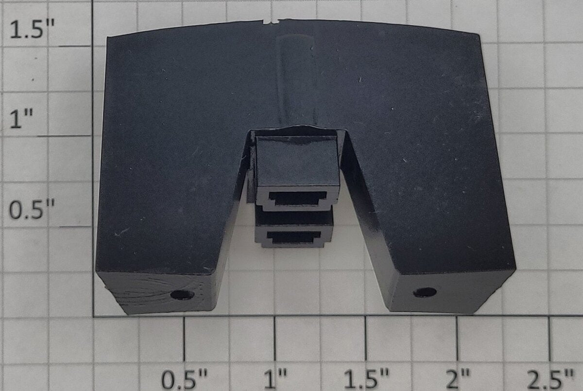 Lionel 16001-43 Black Molded O27 Streamliner Lamp Bracket