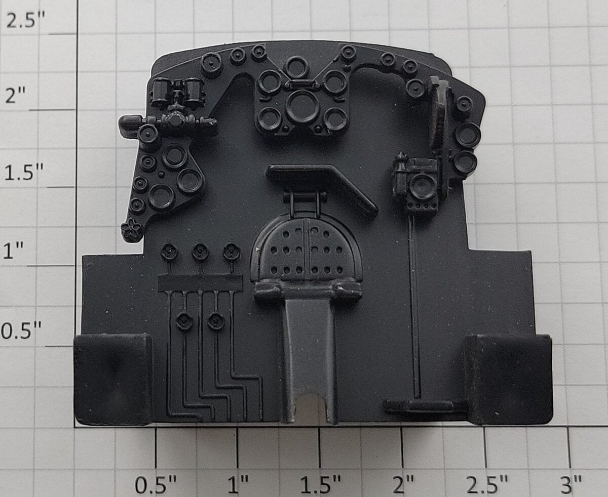 Lionel 18052-244 PRR K-4 Torpedo Steam Loco Black Plastic Backhead Detail #238E