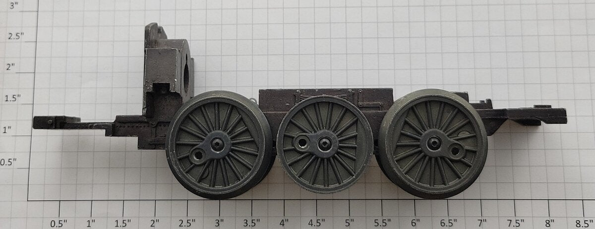 Lionel 18052-601 PRR Torpedo Steam Locomotive Frame and Wheel Assembly #238E