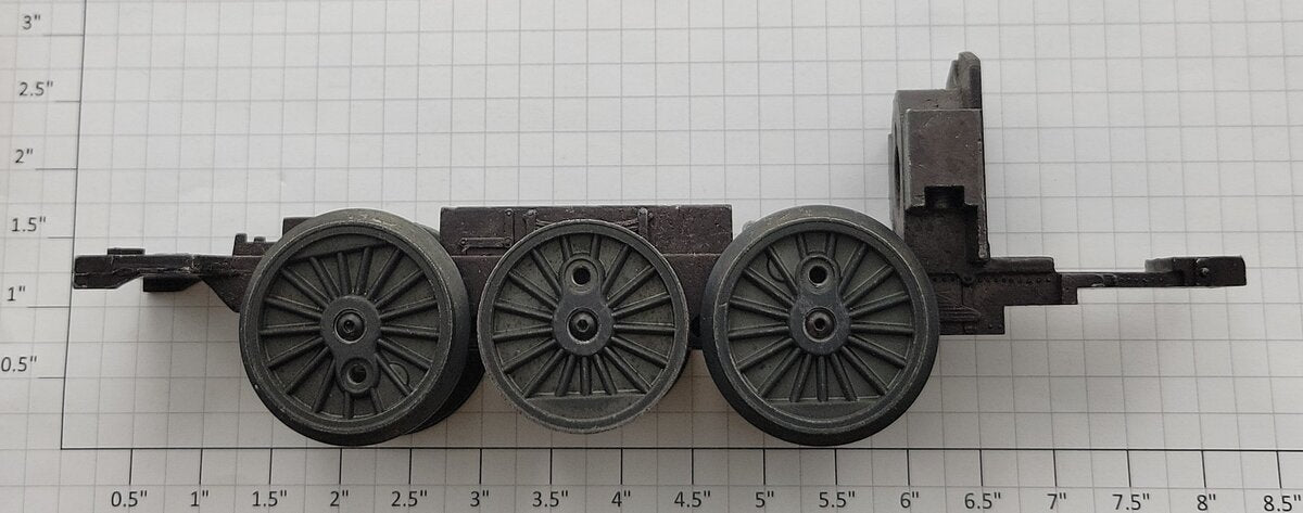 Lionel 18052-601 PRR Torpedo Steam Locomotive Frame and Wheel Assembly #238E