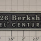 Lionel 18053-55 Adhesive Berkshire Century Club Display Case Nameplate #726
