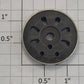 Lionel 18053-521 Berkshire Blind Drive Wheel with Nickel Tire #726